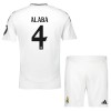 Virallinen Fanipaita + Shortsit Real Madrid Alaba 4 Kotipelipaita 2024-25 - Lasten